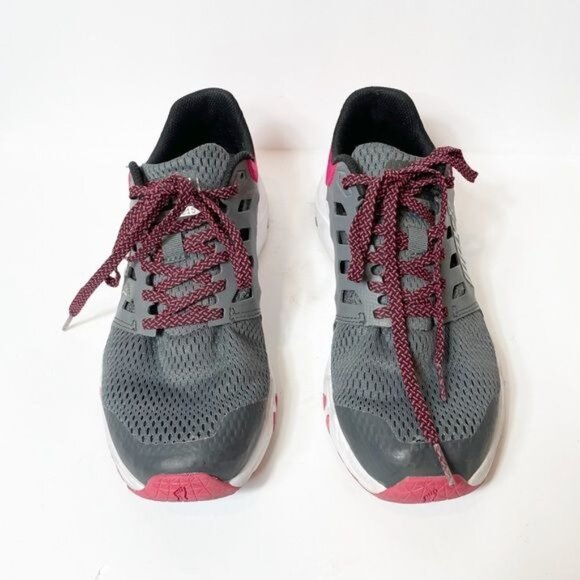 Inov-8 All Train 215 Gray Pink Training Shoes Size 9.5 Lightweight Mesh Durable - Picture 2 of 8